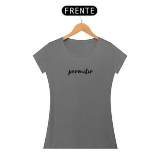 Nome do produtoCAMISETA FEMININA ESTONADA - PERMITIR