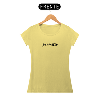 Nome do produtoCAMISETA FEMININA ESTONADA - PERMITIR