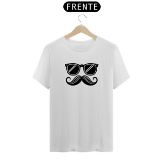 Nome do produtoCAMISETA - T SHIRT QUALITY - ÓCULOS COM BIGODE