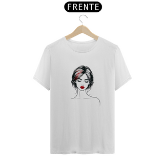 Nome do produtoCAMISETA - T SHIRT QUALITY - MULHER BATOM VERMELHO