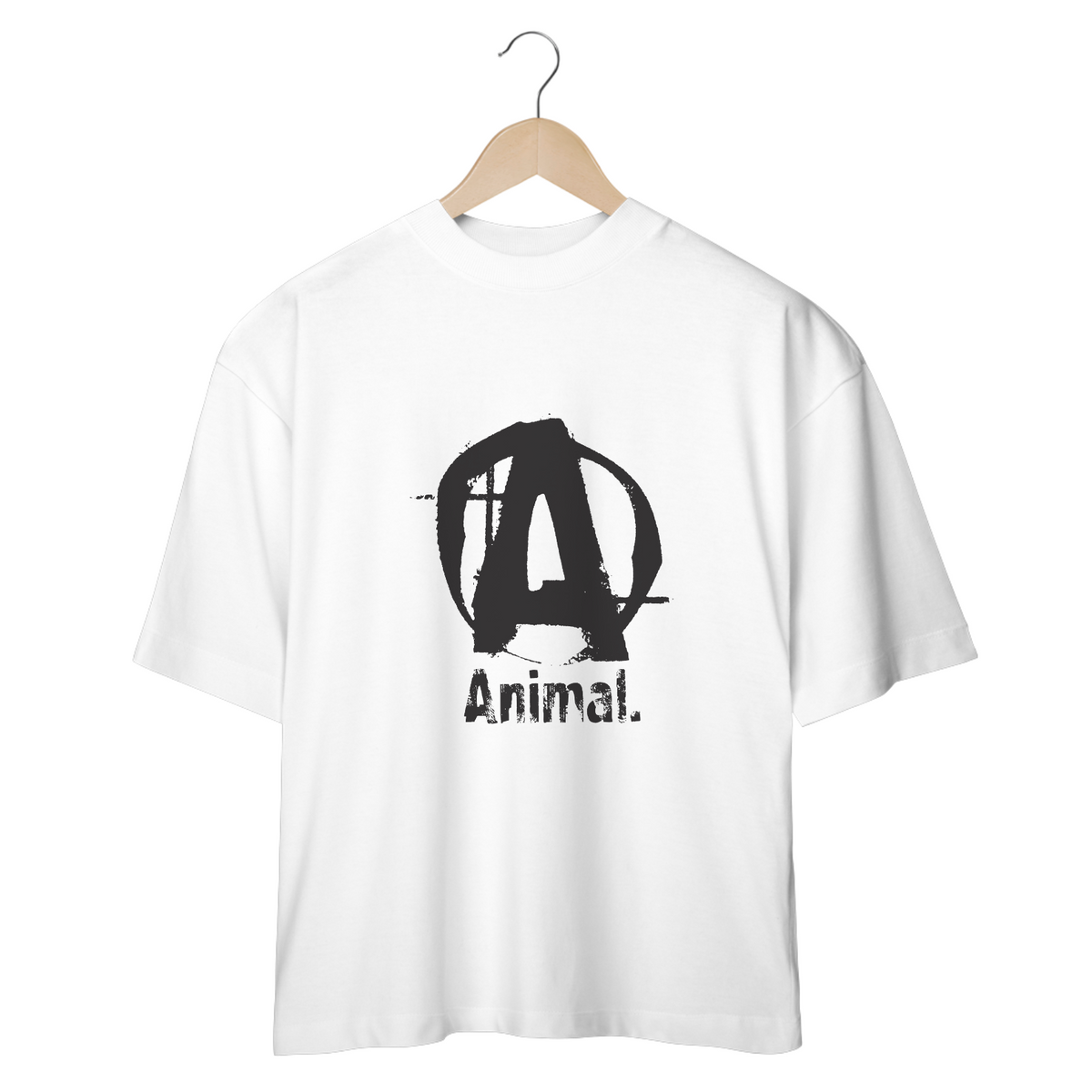 Nome do produto: CAMISETA OVERSIZED - ANIMAL