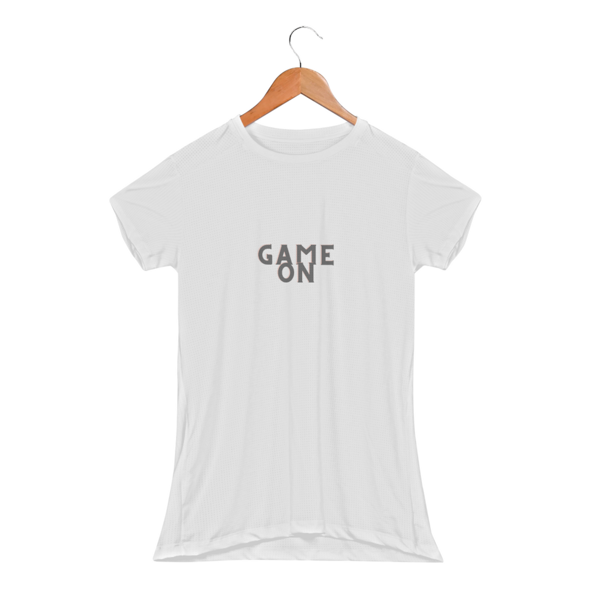 Nome do produto: CAMISETA DRY FIT FEMININA - GAME ON