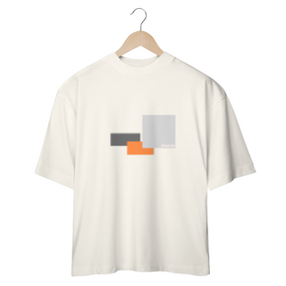 Nome do produtoCAMISETA - T SHIRT OVERSIZED - QUADRADOS E RETÂNGULOS DA VIDA