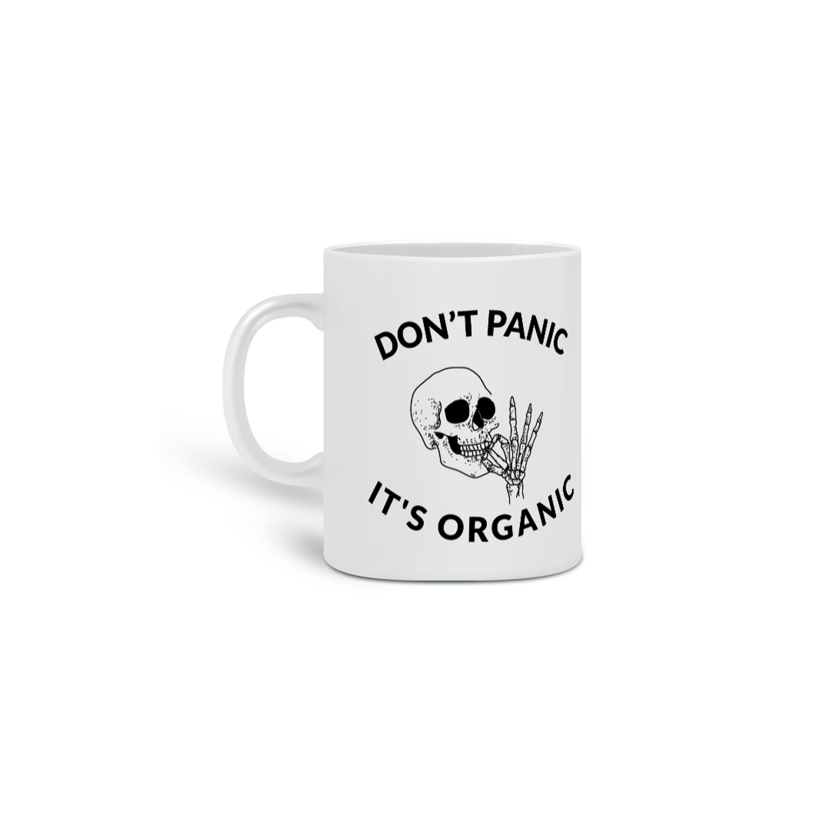 Nome do produto: CANECA - DON\'T PANIC