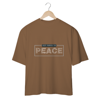 Nome do produtoCAMISETA - T SHIRT OVERSIZED - KEEP YOURSELF IN PEACE