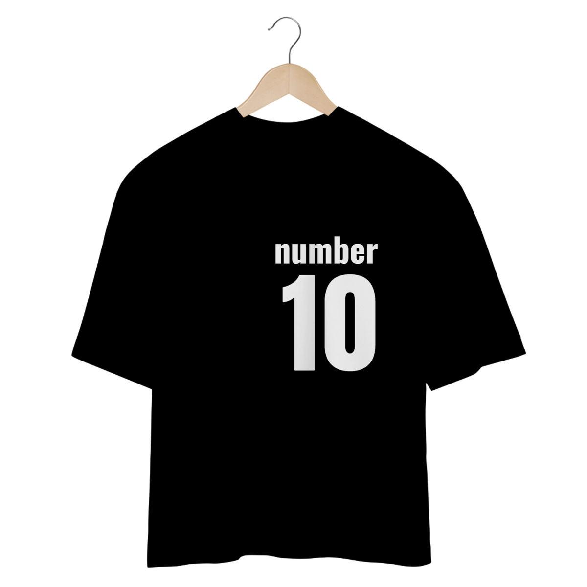 Nome do produto: CAMISETA - T SHIRT OVERSIZED - NUMBER 10