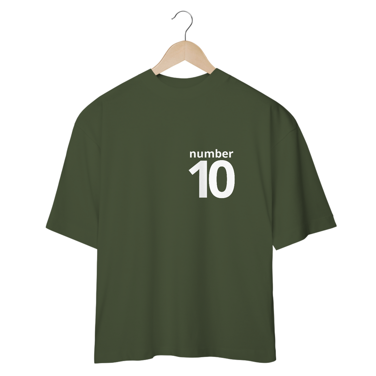 Nome do produto: CAMISETA OVERSIZED - NUMBER 10