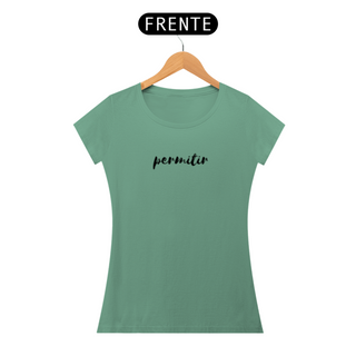 Nome do produtoCAMISETA FEMININA ESTONADA - PERMITIR