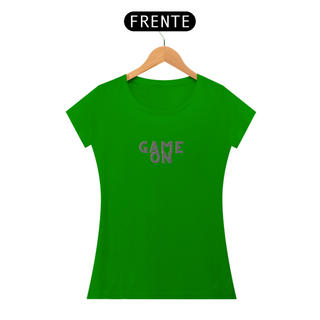 Nome do produtoCAMISETA - T SHIRT QUALITY FEMININA - GAME ON