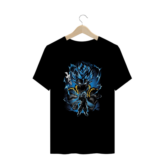 Camisa T-shirt Plus Size - Gogeta ( Dragon Ball Z)