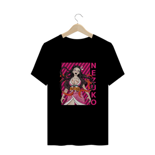 Camisa T-shirt Plus Size - Nezuko (Kimetsu no Yaiba)