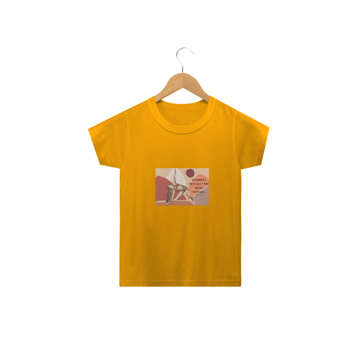 Nome do produto: Camiseta infantil Utthita Trikonasana