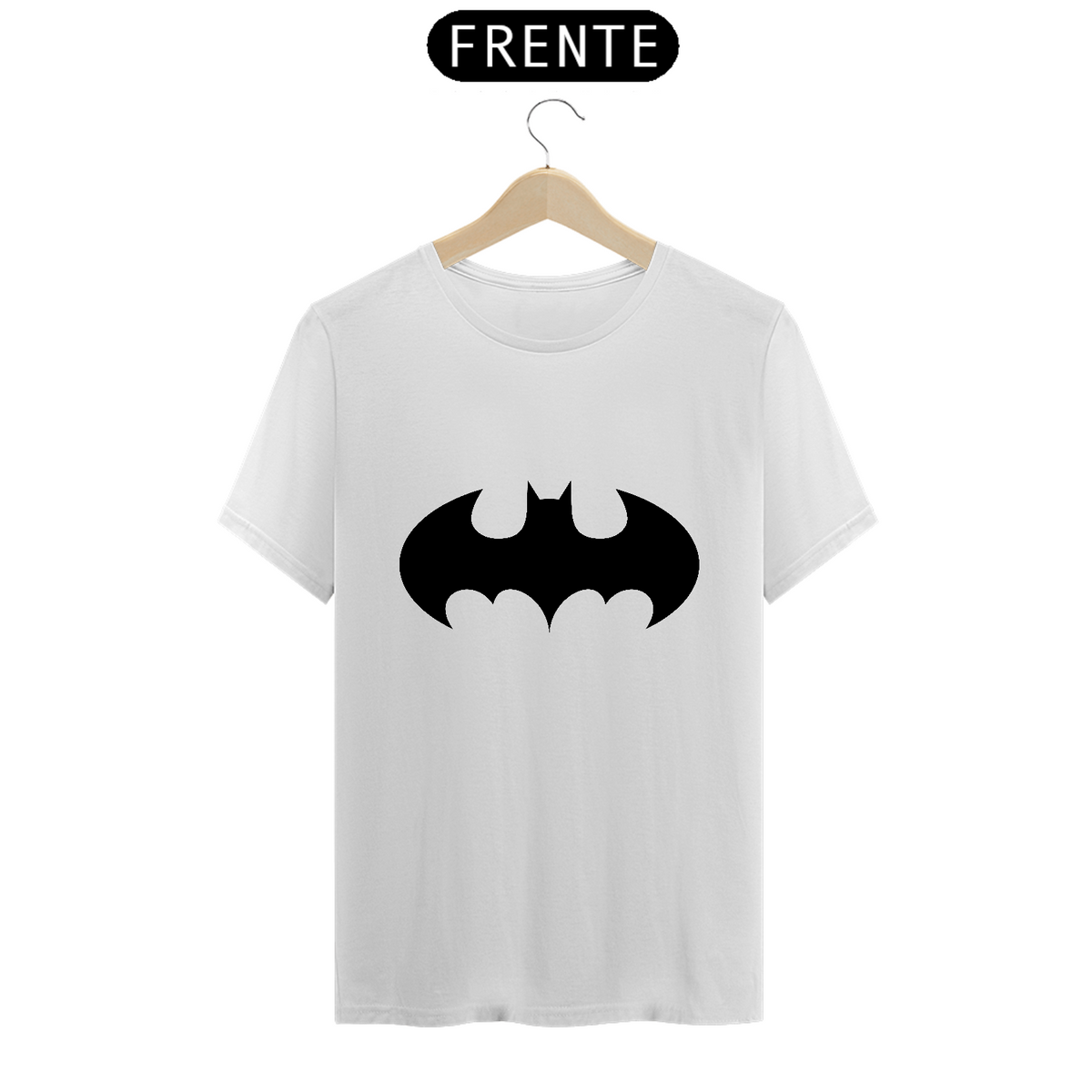 Nome do produto: Camisa do logo do Batman T-Shirt Clássica