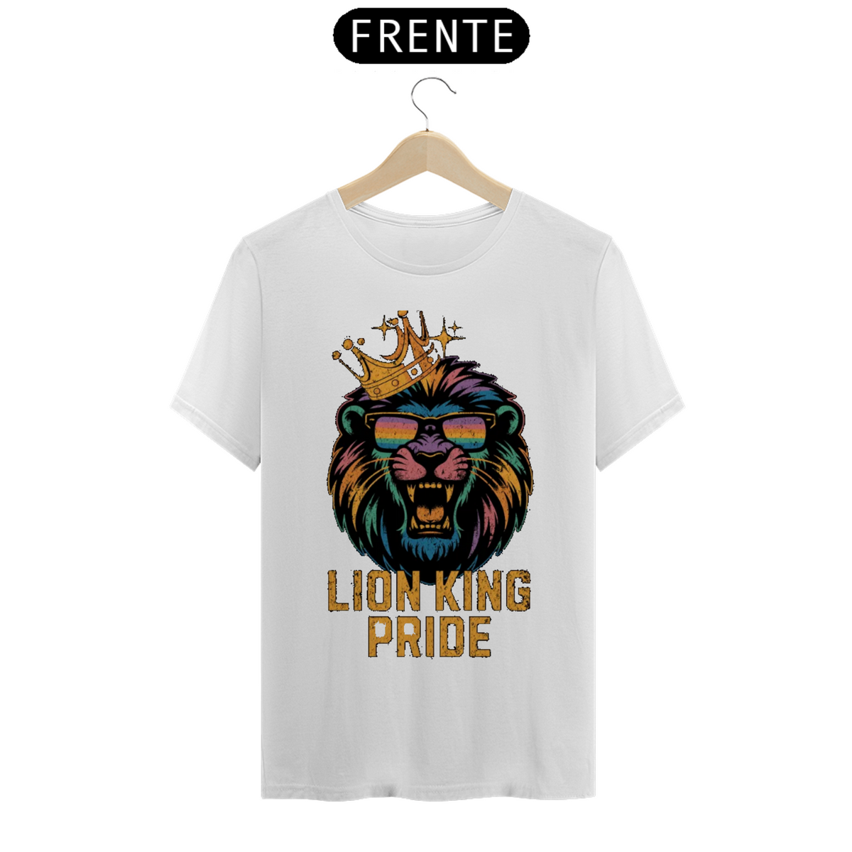 Nome do produto: Camisa Lion King Pride - T-Shirt Clássico 