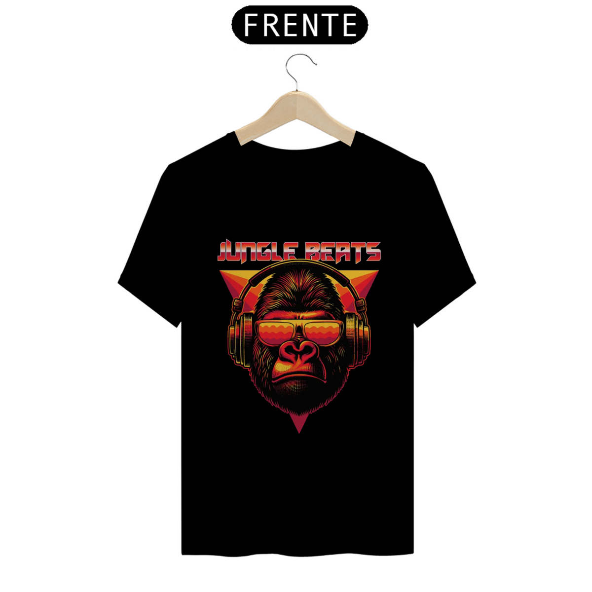 Nome do produto: Camisa estampa Jungle Beats - T-Shirt Clássica