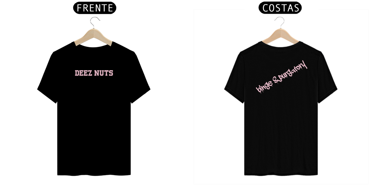 Nome do produto: Camiseta Deez Nuts