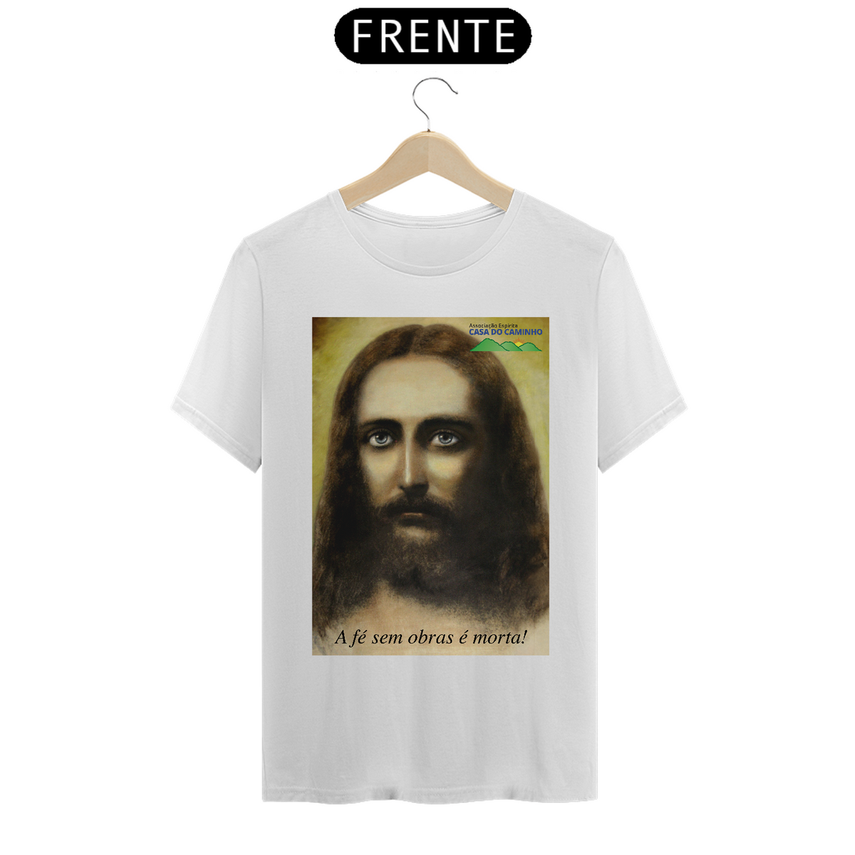 Nome do produto: Camiseta Prime Jesus Cristo Casa do Caminho 