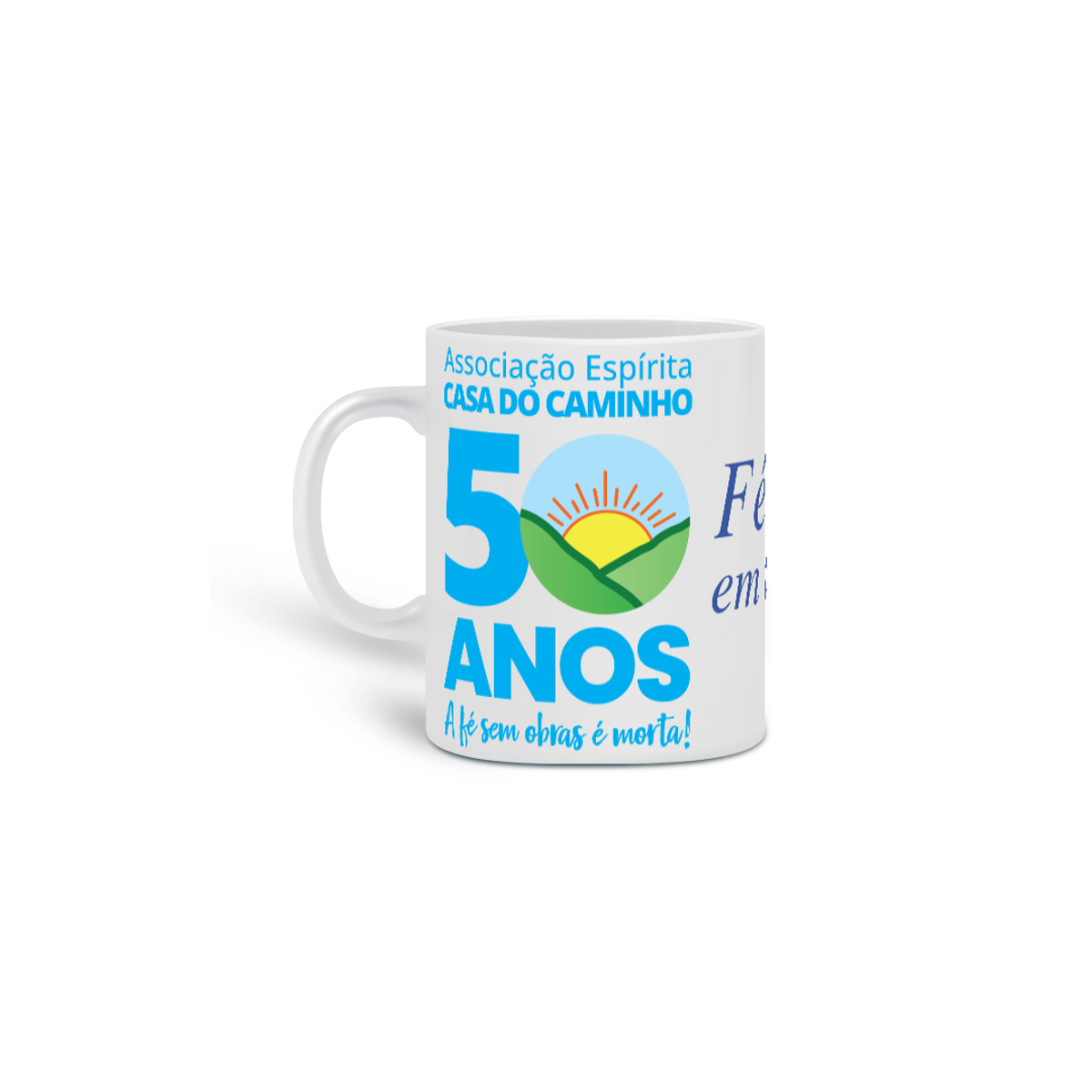 Nome do produto: Caneca 50 Anos Casa do Caminho 