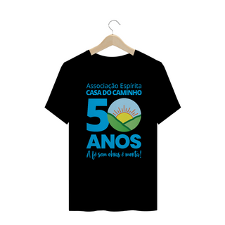 Camiseta Plus Size 50 anos Casa do Caminho 