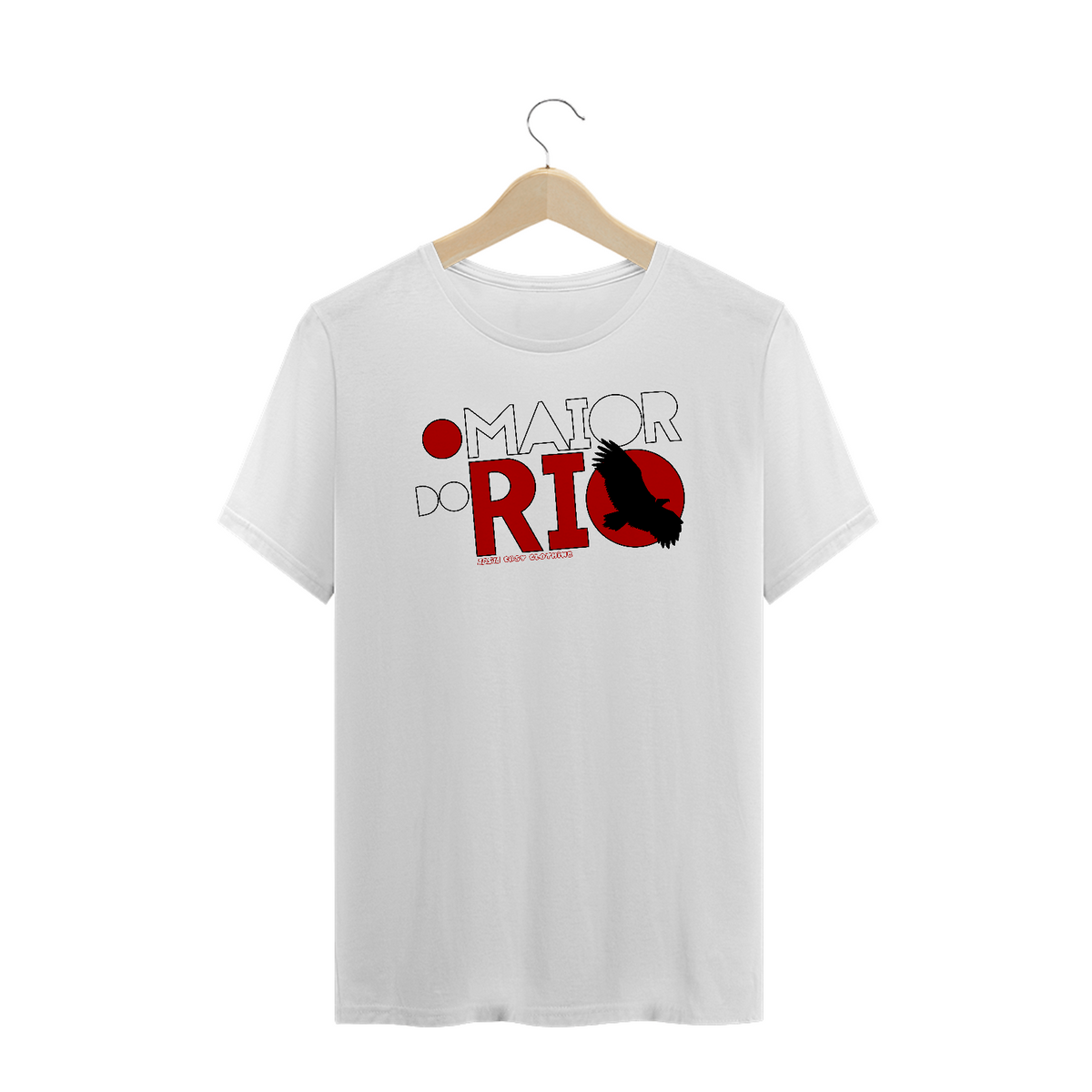 Nome do produto: Camiseta Plus Size - O Maior do Rio!