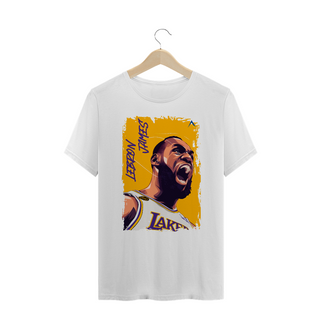 Nome do produtoCamiseta Plus Size - O Grito do Rei - Lebron James 