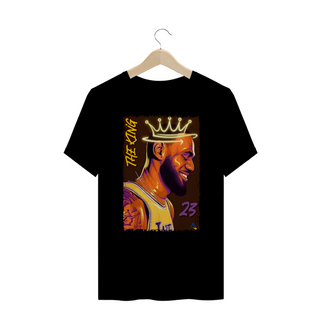 Camiseta Plus Size - O Sorriso do Rei - Lebron James 