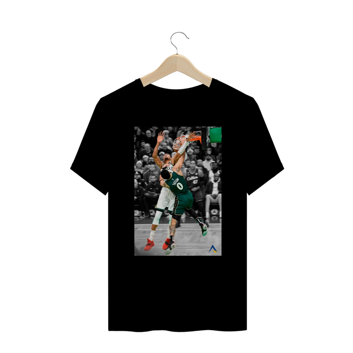 Nome do produto: Camiseta Plus Size - O Atropelo - Jayson Tatum