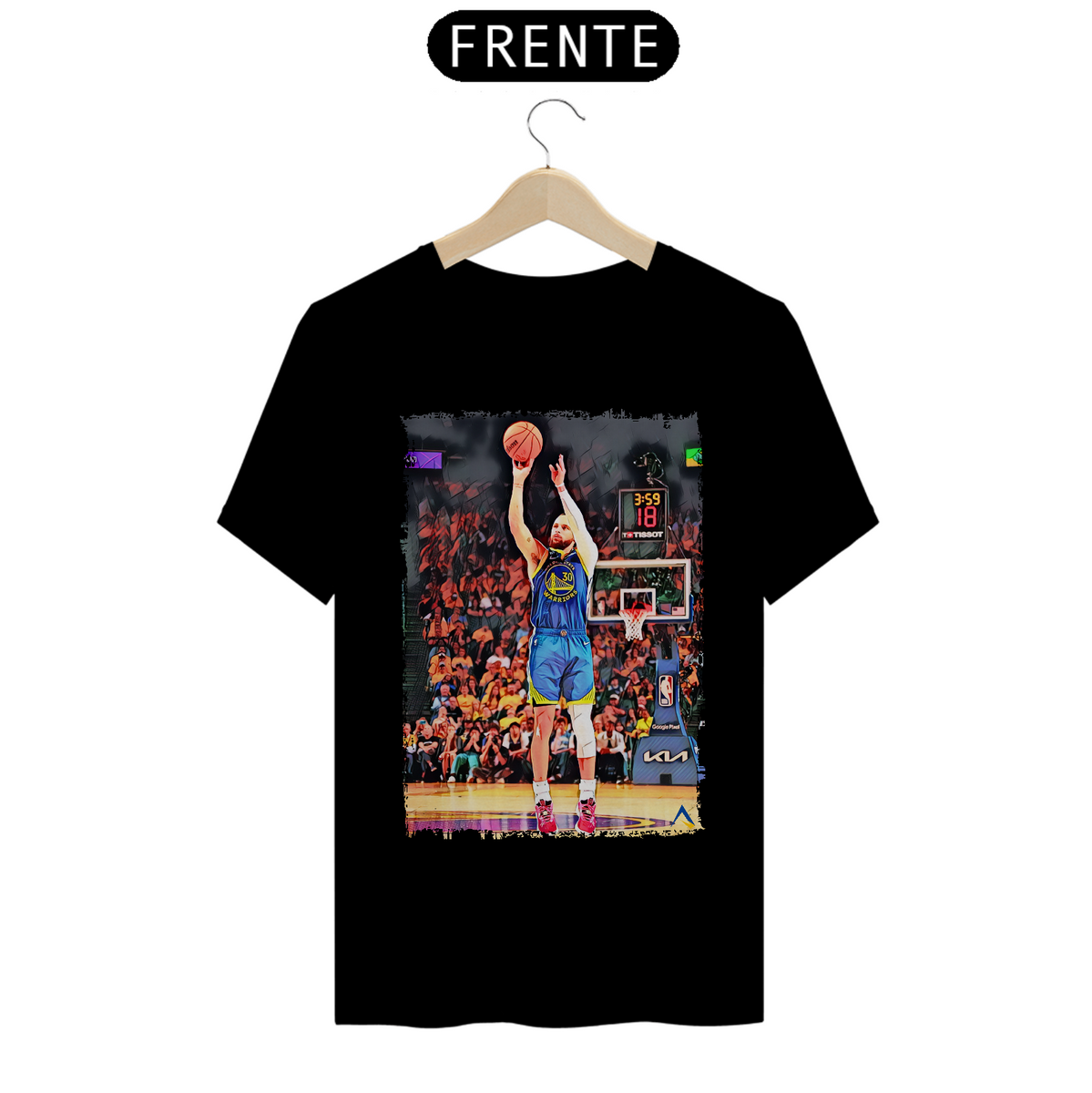 Nome do produto: Camiseta Quality Basquete - Curry pra 3!