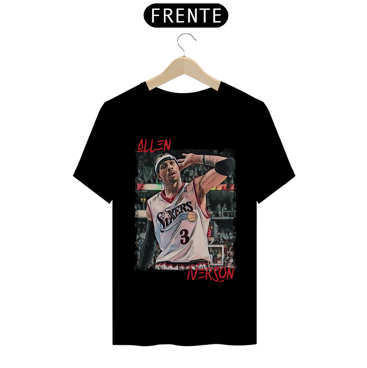 Nome do produto: Camiseta Quality Basquete - The Answer - Iverson