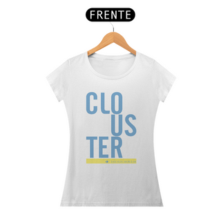 Camiseta CLOUSTER Tipo Code 31215b Feminino