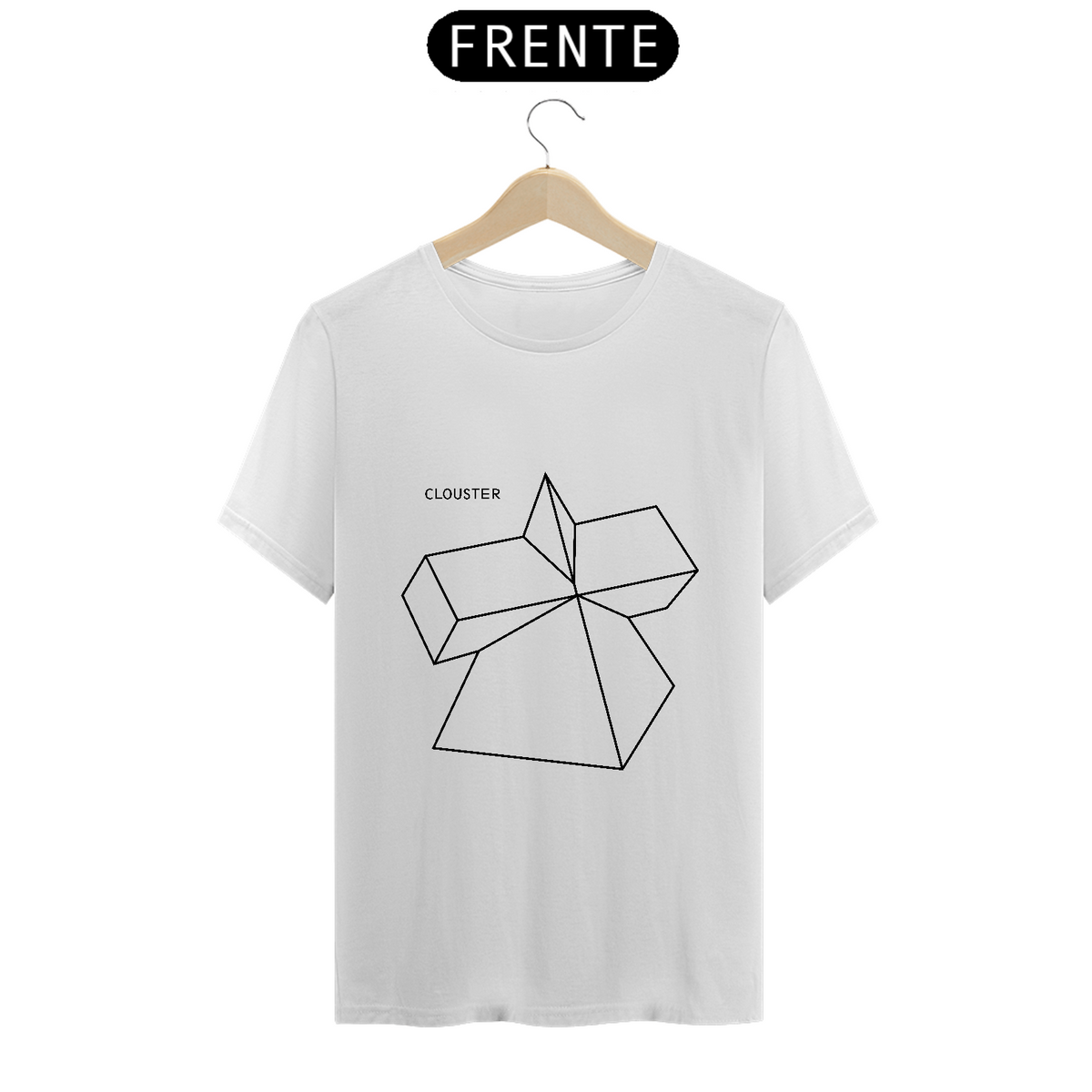 Nome do produto: Camiseta CLOUSTER geometry black Masculino