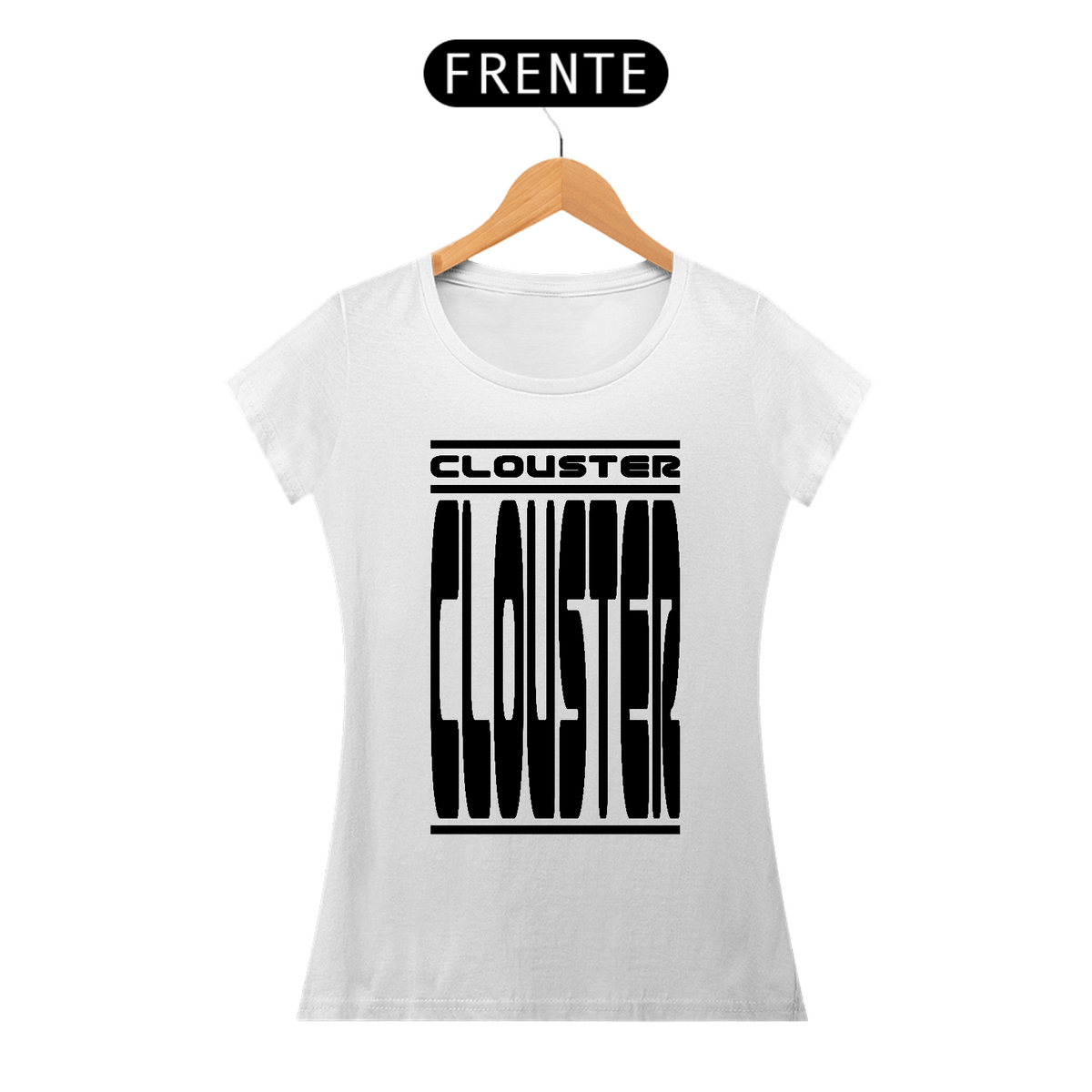 Nome do produto: Camiseta CLOUSTER Bloco 01 Feminino
