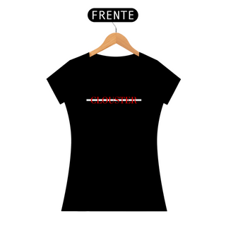Camiseta CLOUSTER Faixa Branca B Feminino