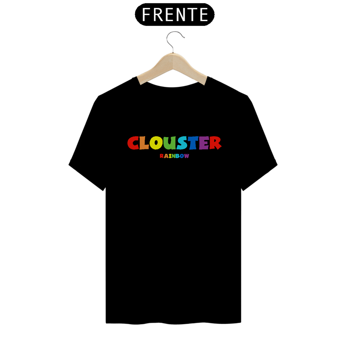 Nome do produto: Camiseta CLOUSTER Arco Íris C-07c Masculino