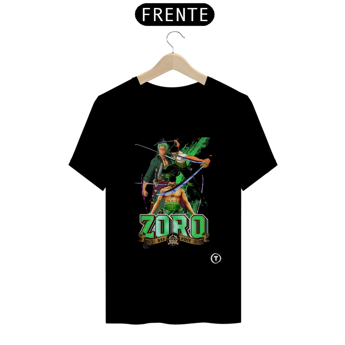 Nome do produto: T-Shirt Zoro One Piece