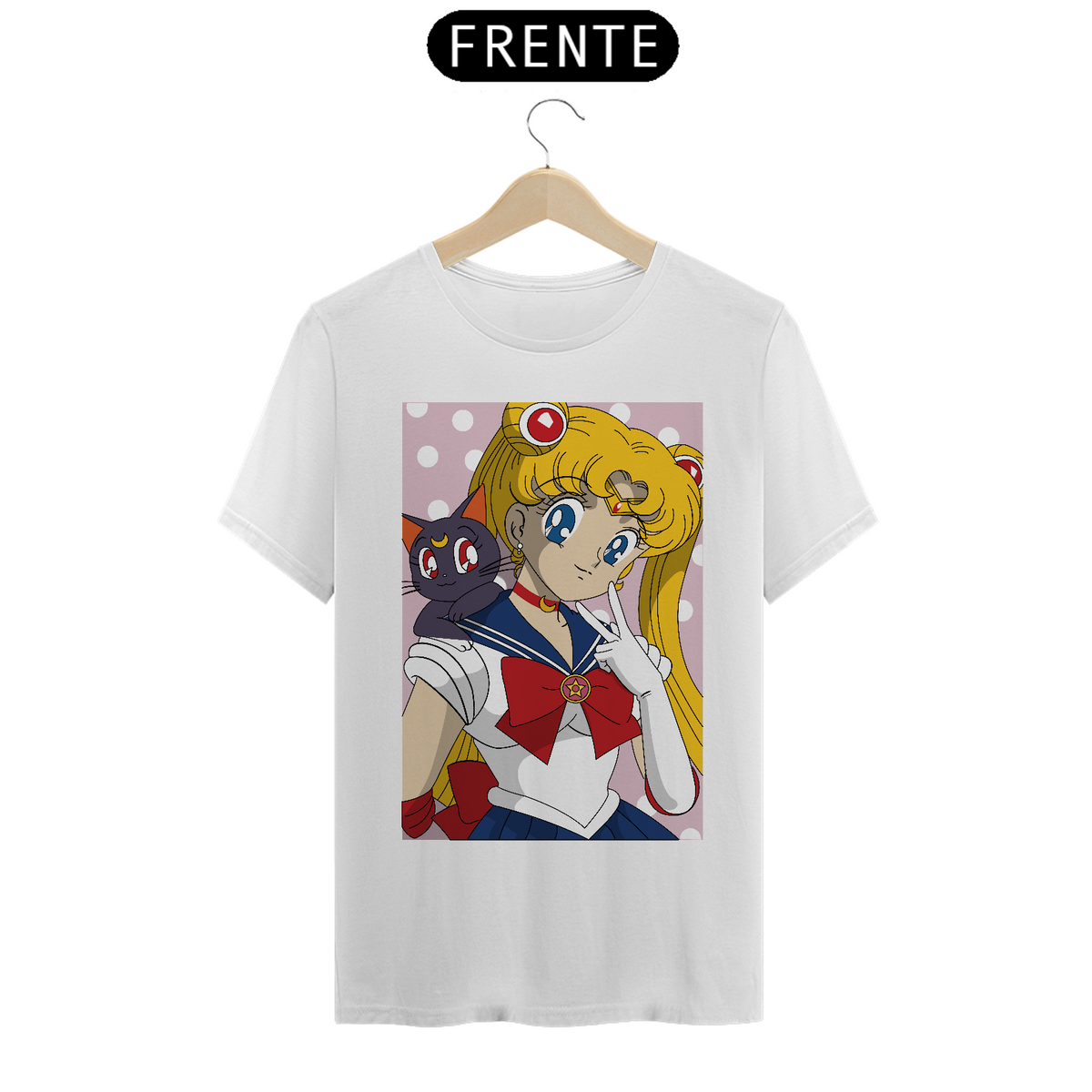 Nome do produto: Camisa Ilustração Sailor Moon