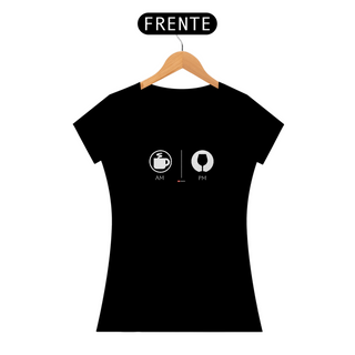 Camiseta preta feminina 