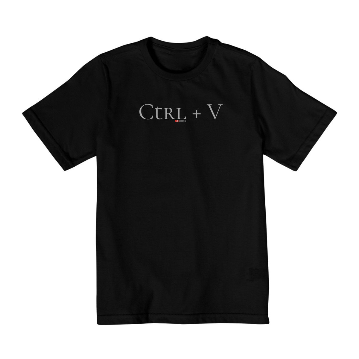 Nome do produto: Camiseta infantil Ctrl V