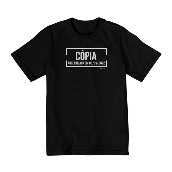 Camiseta infantil Cópia