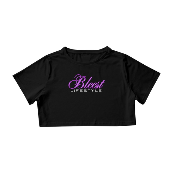 Camiseta Cropped Bleest Purple