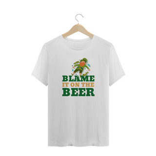 Nome do produtoCamiseta Plus Size - Blame it on the Beer