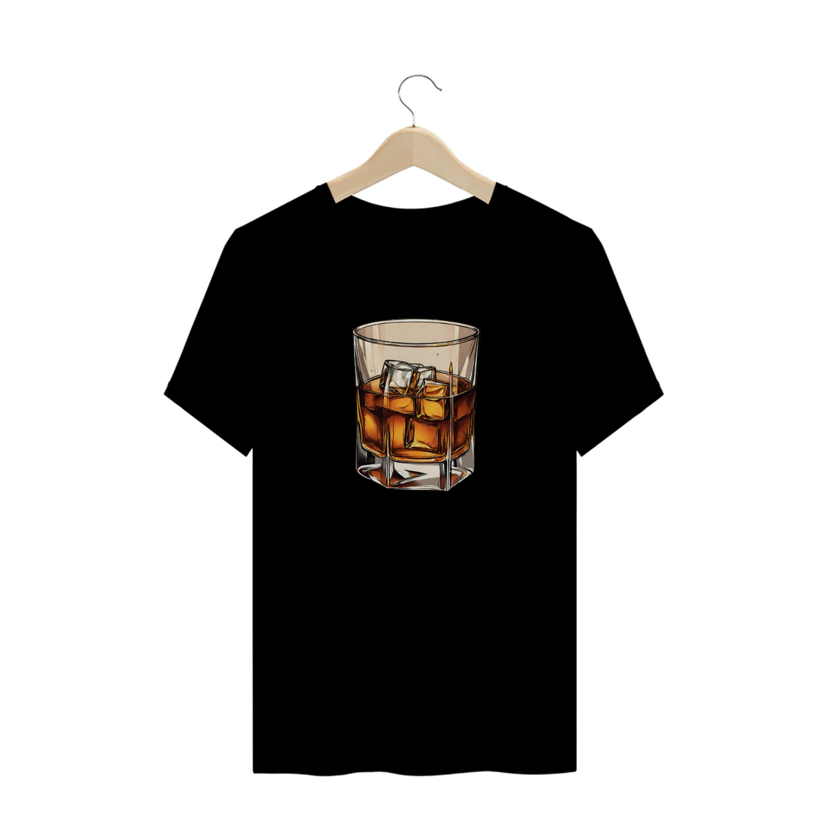 Nome do produto: Camiseta Plus Size Whisky