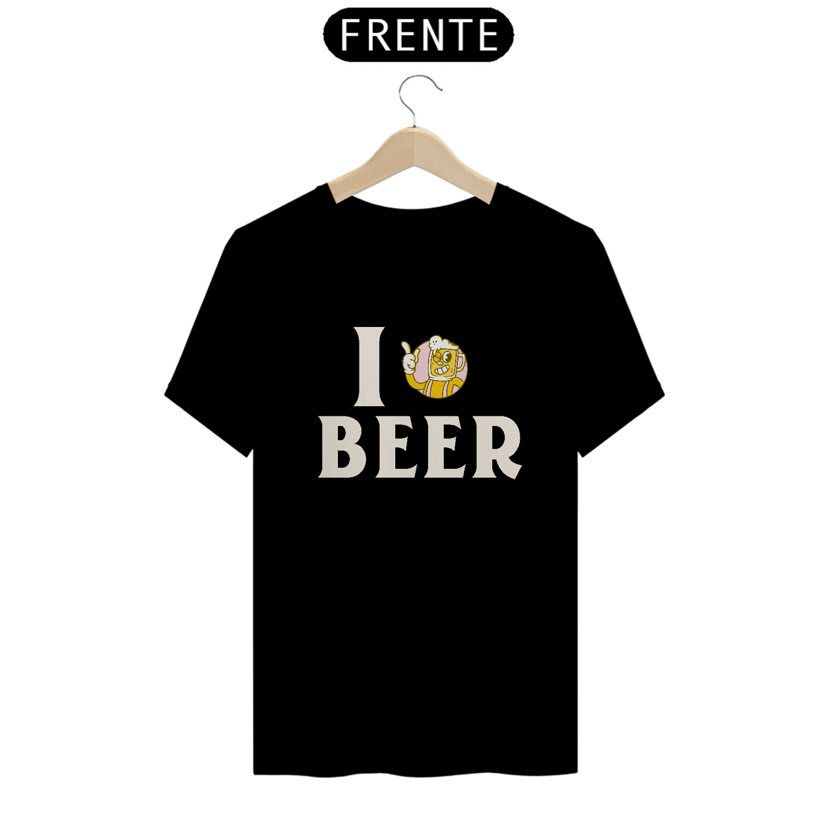 Nome do produto: Camiseta I Love Beer