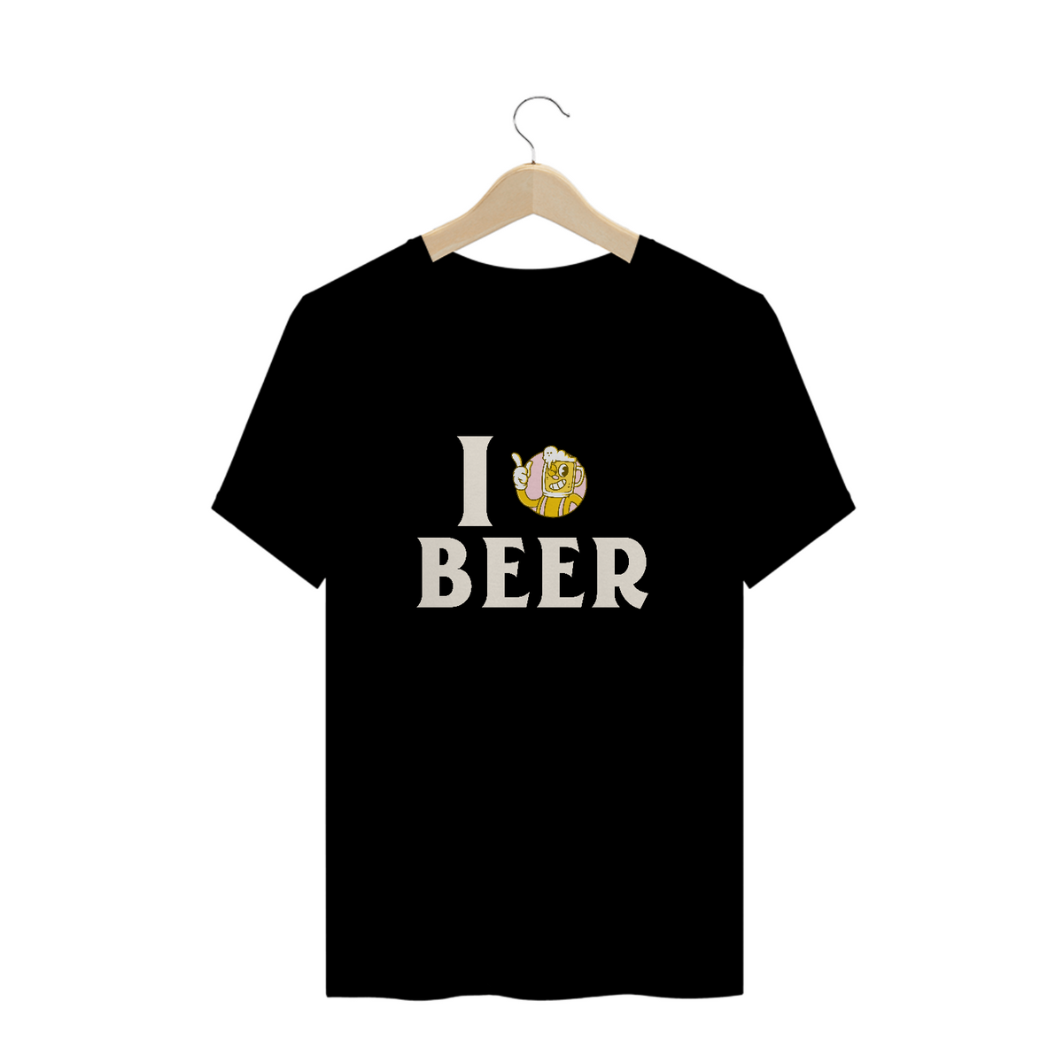 Nome do produto: Camiseta Plus Size I Love Beer