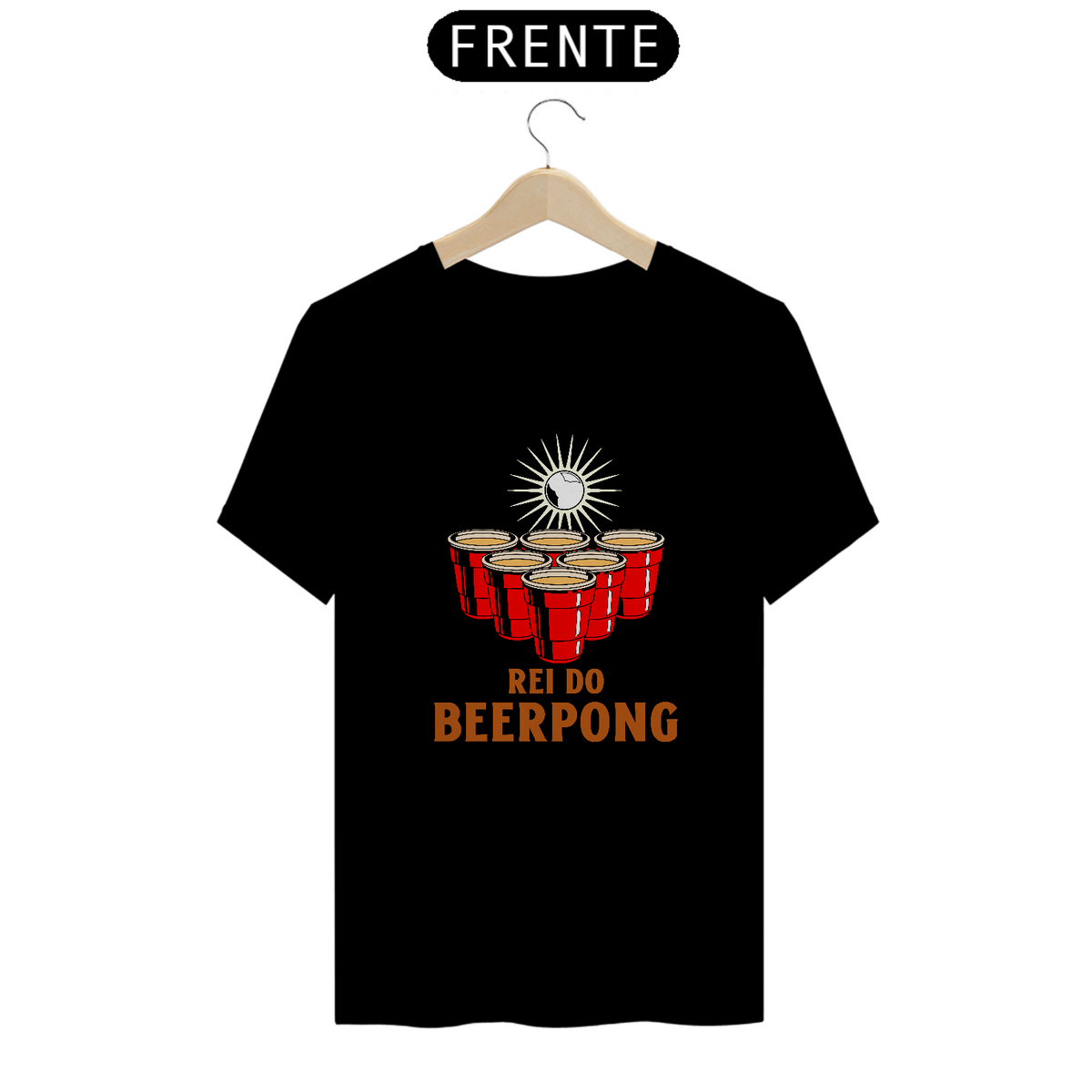 Nome do produto: Camiseta Rei do Beerpong