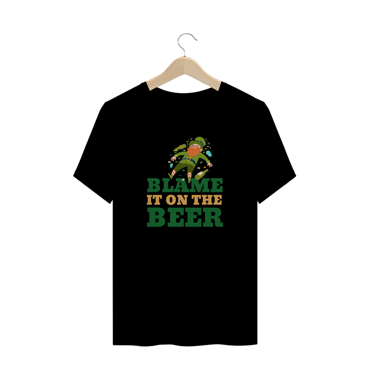 Nome do produto: Camiseta Plus Size - Blame it on the Beer