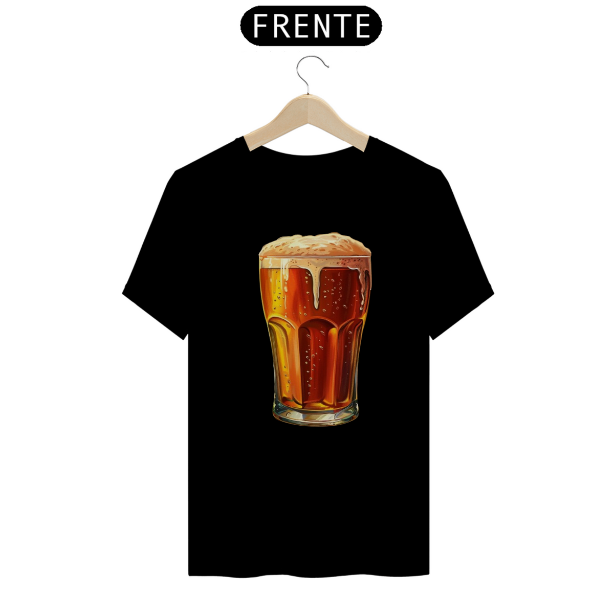 Nome do produto: Camiseta - Copo de Cerveja
