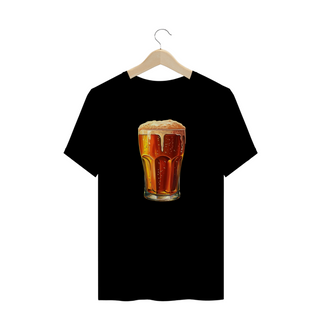 Camiseta Plus Size - Copo de Cerveja