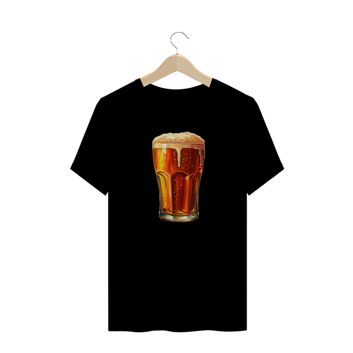 Nome do produto: Camiseta Plus Size - Copo de Cerveja