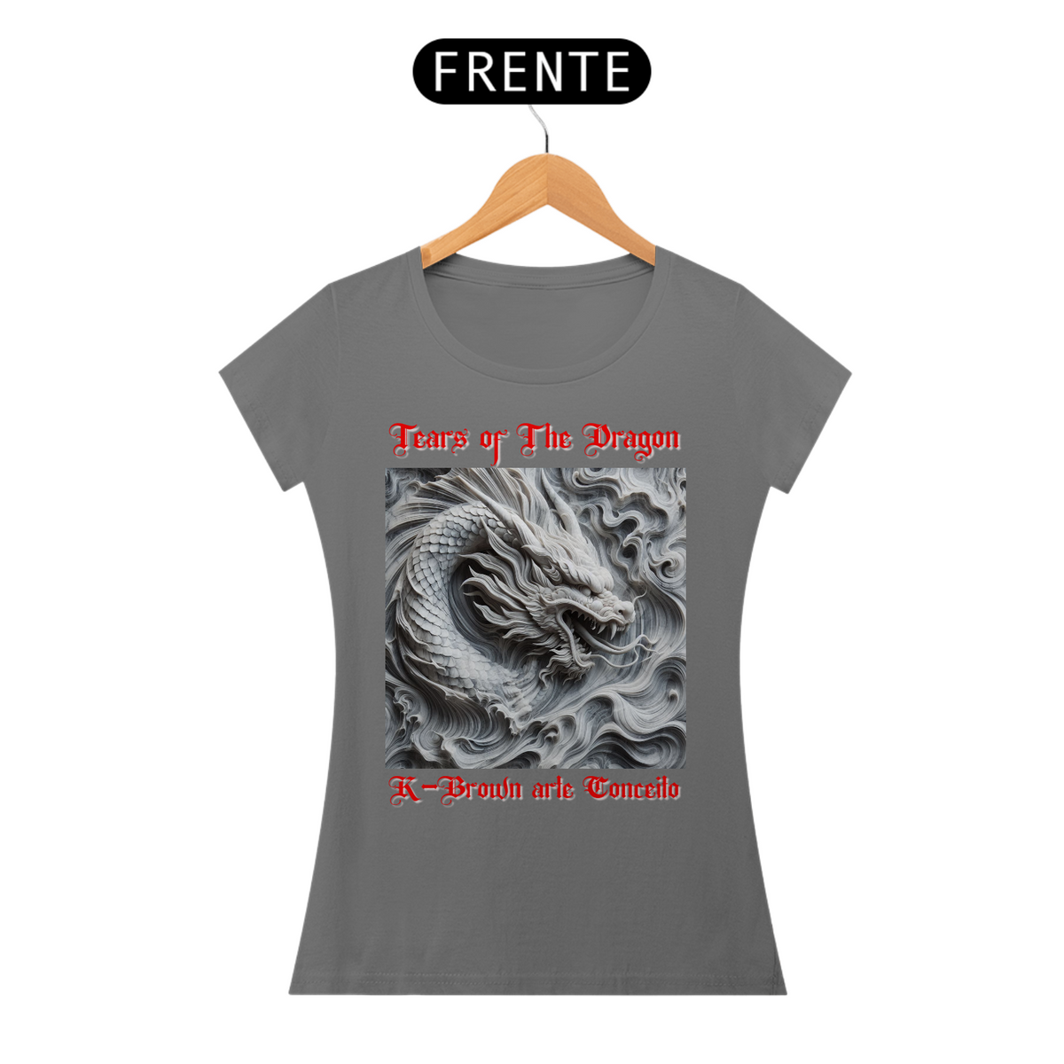Nome do produto: Camiseta Estonada Baby Long - Tears of the Dragon